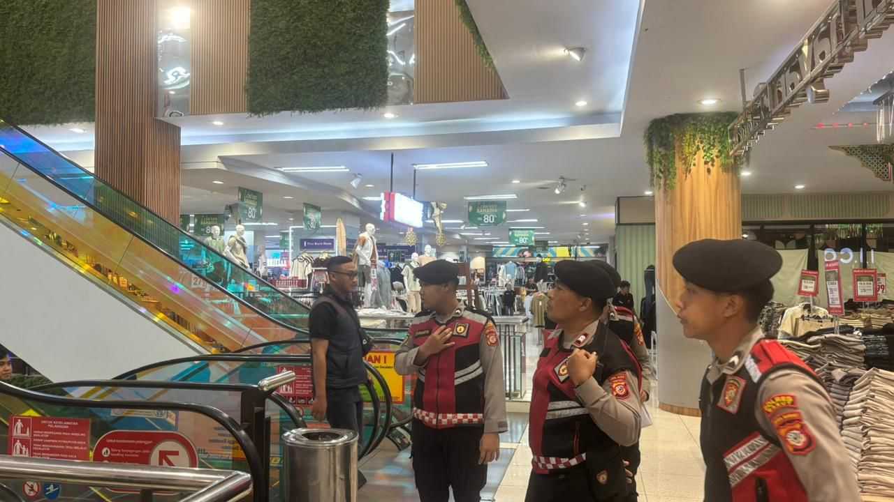 Sat Samapta Polres Garut Tingkatkan Patroli di Pusat Perbelanjaan